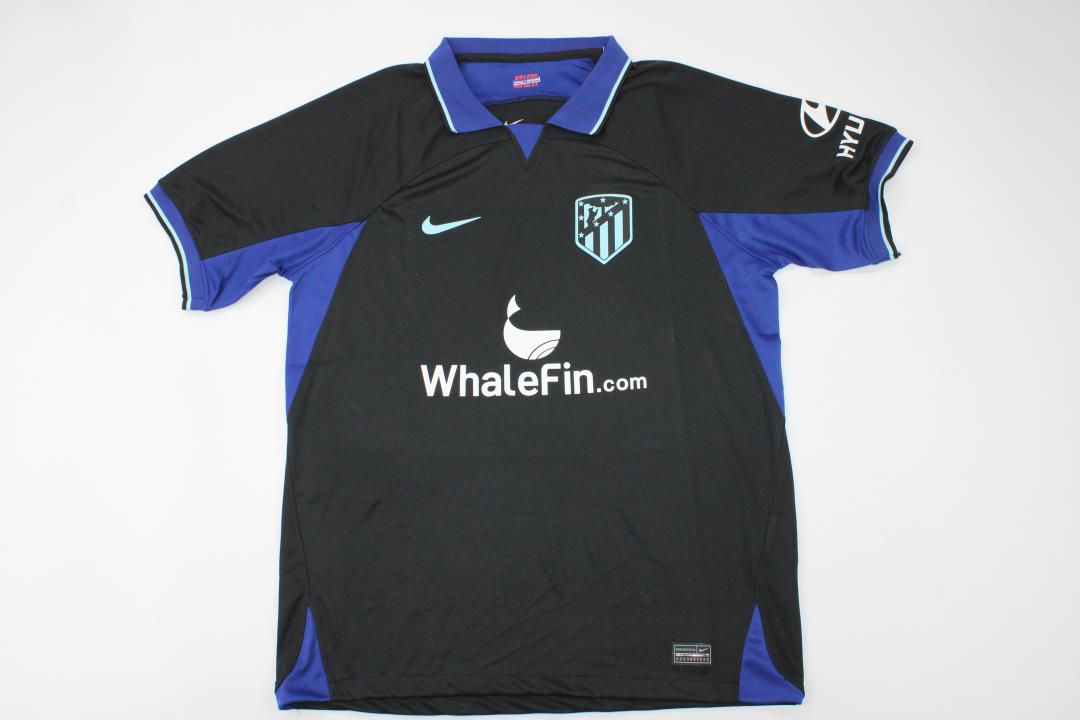 AAA Quality Atletico Madrid 22/23 Away Black/Blue Jersey